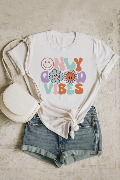 Only Good Vibes Oversized T-Shirt