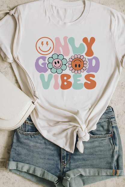 Only Good Vibes Oversized T-Shirt